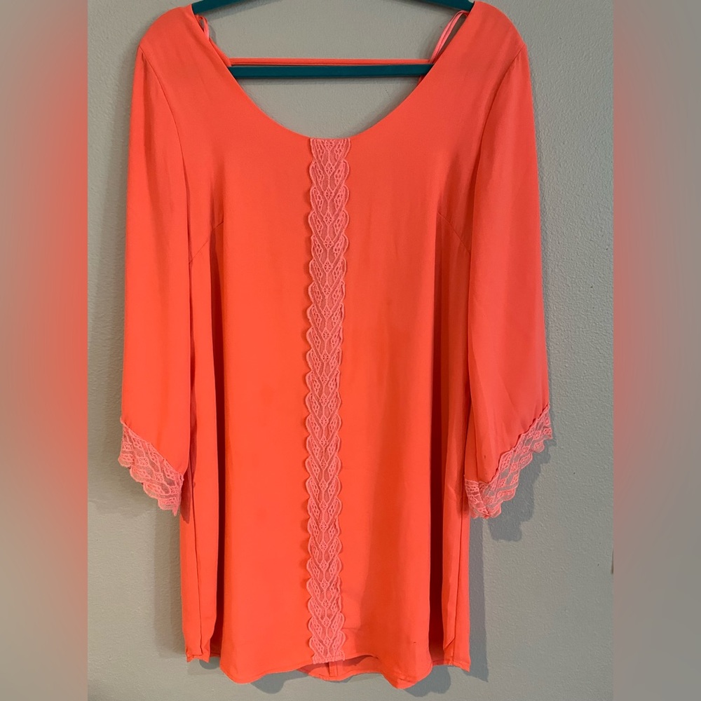 Pink ASTR shift dress